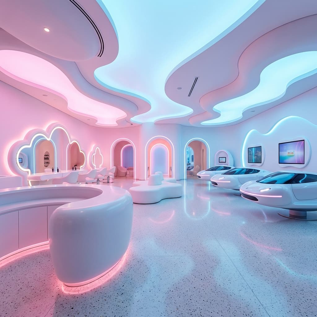 Our Beautiful Salon Interior